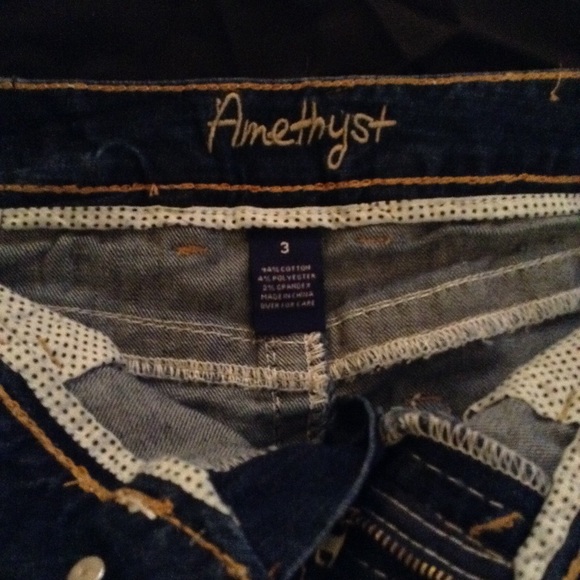Amethyst Denim Skirt - Picture 3 of 4